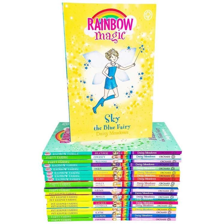 Rainbow Magic Party Collection 21-Book Set 3 Series– Fairy Tales for Kids Filled with Fun, Fantasy, and Adventure