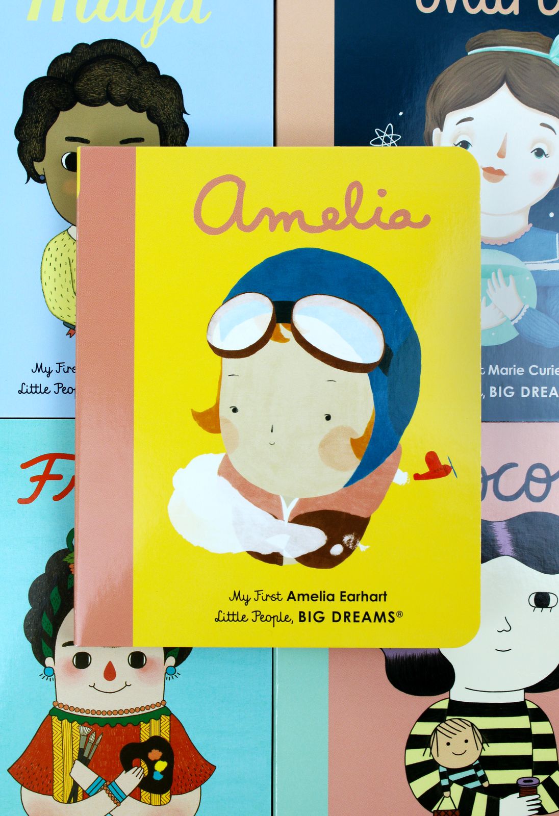 Little People, Big Dreams, 5 Books Set Collection: Coco, Frida, Maya, Amelia - Inspiring Biographies for Young Readers & Education