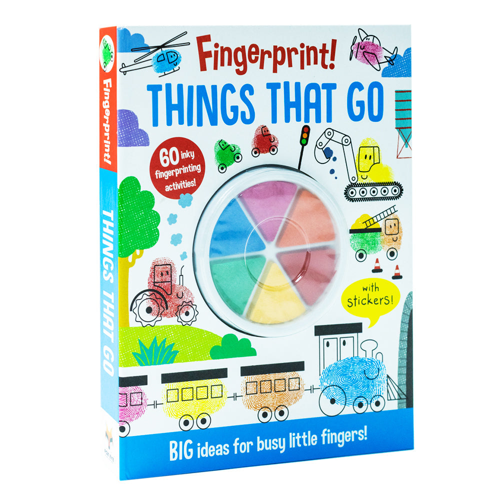 Fingerprint Things that go; Big Ideas For Busy Little Fingers