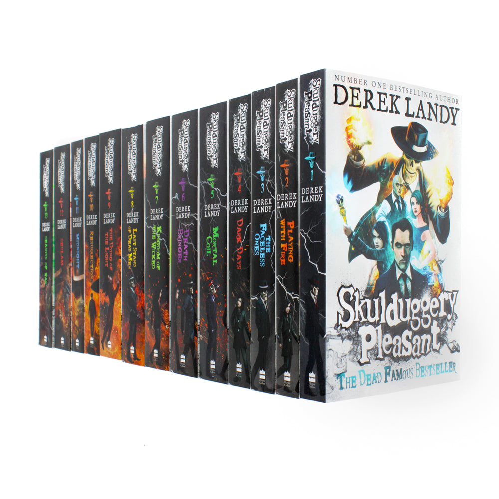 Skulduggery Pleasant 13 Books Collection Set By Derek Landy (Series 1 to 13)