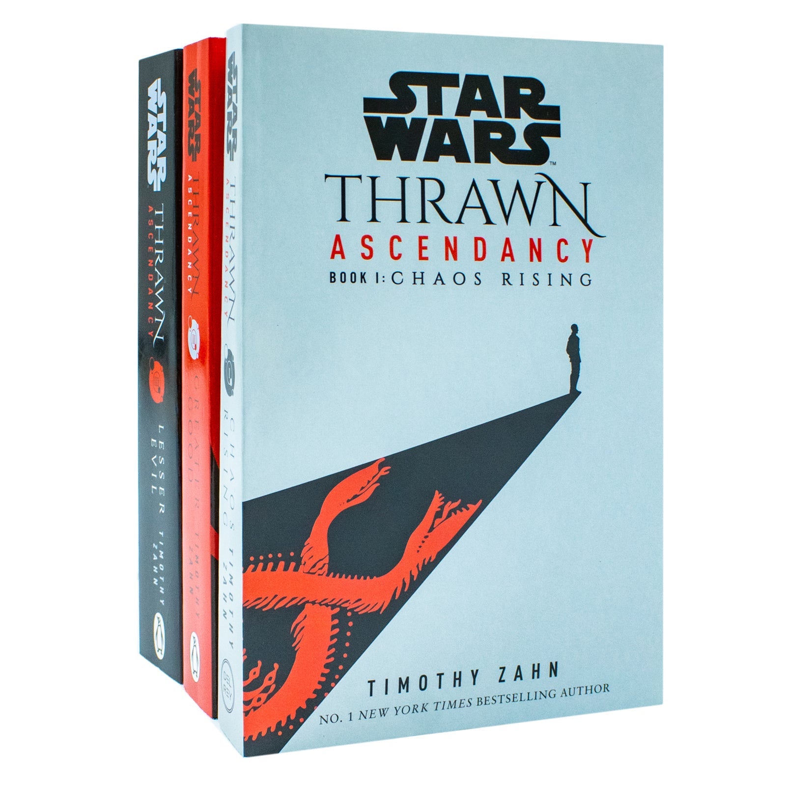 Star Wars Thrawn Ascendancy 1-3 Books Collection Set By Timothy Zahn (Chaos Rising, Greater Good, Lesser Evil)