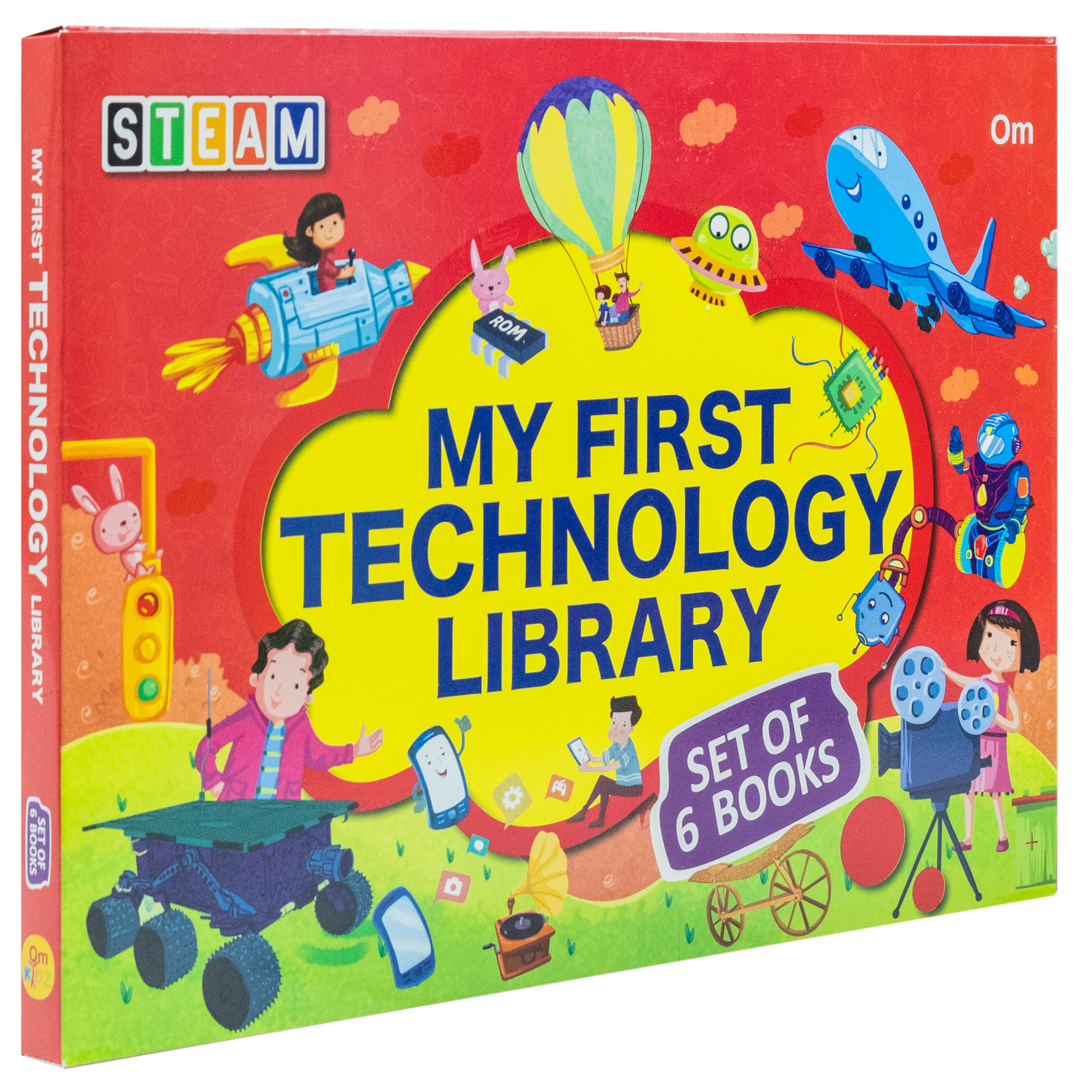 My First Technology Library Set Of 6 Books Level 1-3 By Shweta Sinha Tales Of Inventions