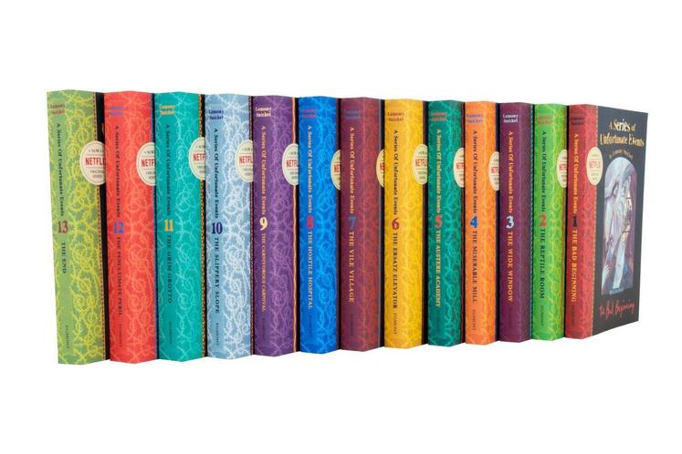 A Series of Unfortunate Events Books Collection Lemony Snicket 13 Books Set