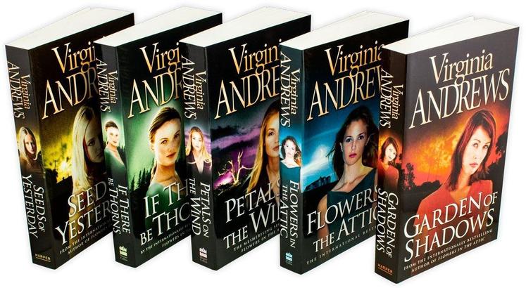 Flowers in the Attic Book by Virginia Andrews | Dollanganger Family Saga | 5-Book Classic Fiction Collection