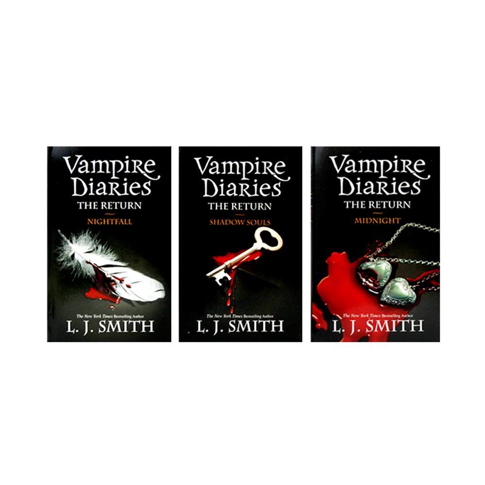 Vampire Diaries The Return 3 Books Set By L J Smith (5 To 7)