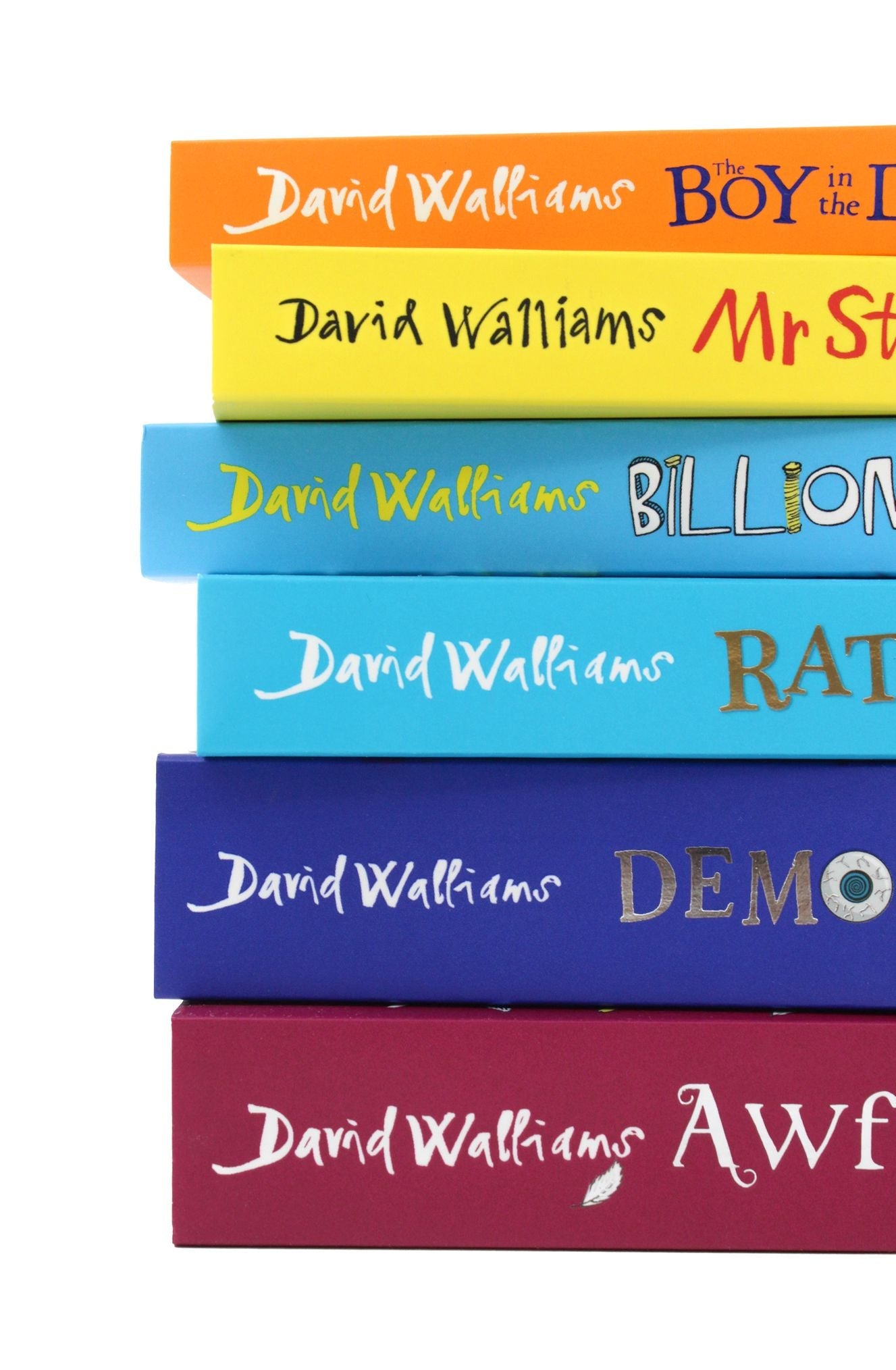 The World of David Walliams 6 Books Children Collection Set Paperback