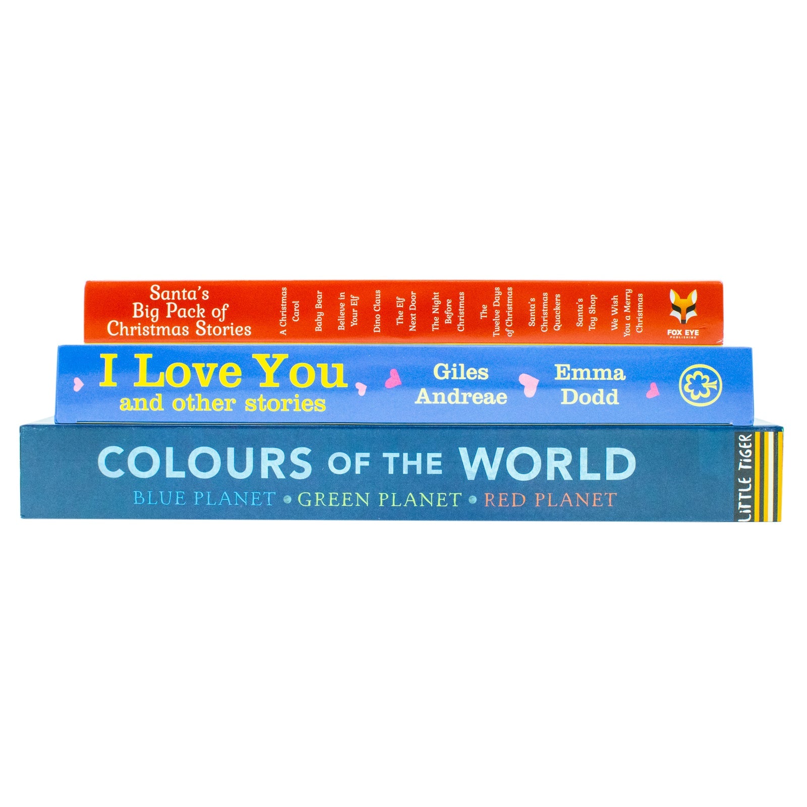 Ultimate Christmas Treasure Bundle Collection - Heartwarming I Love You Stories, Colours of the blue planet & Santa's Big Pack of Christmas– 30 Magical Holiday Books for Kids