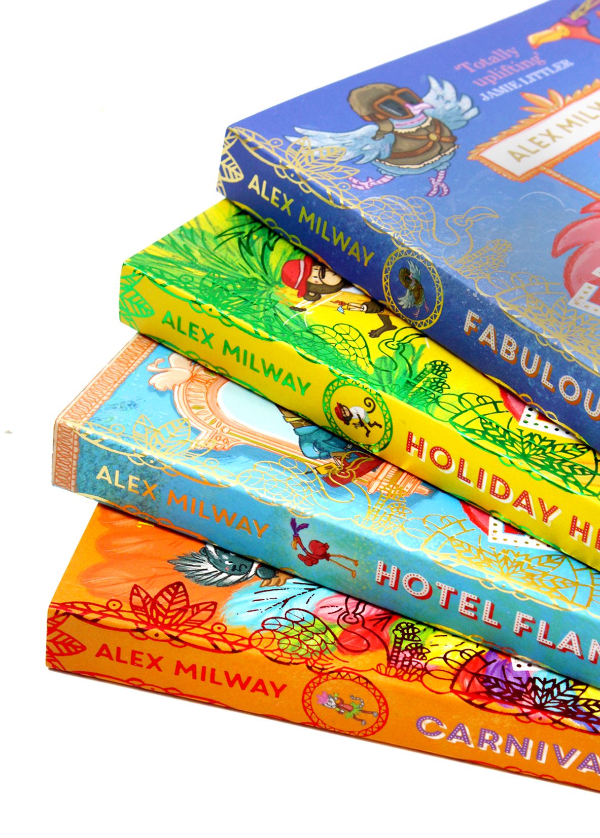 Hotel Flamingo Series 4 Books Collection Set Pack By Alex Milway Fabulous Feast