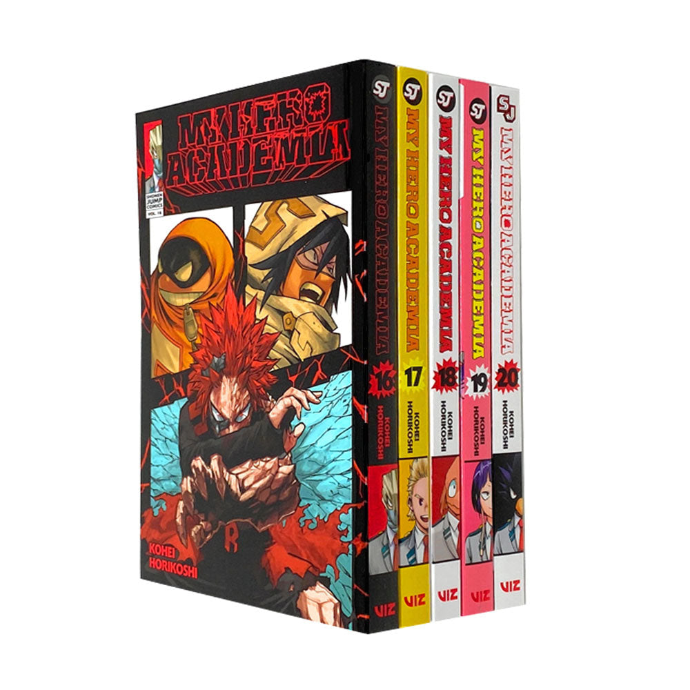 My Hero Academia Volume 16-20 Collection 5 Books Set Super Hero Graphic Novel