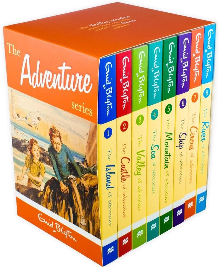 Enid Blyton Adventure series 8 Books Box Set Collection Classic