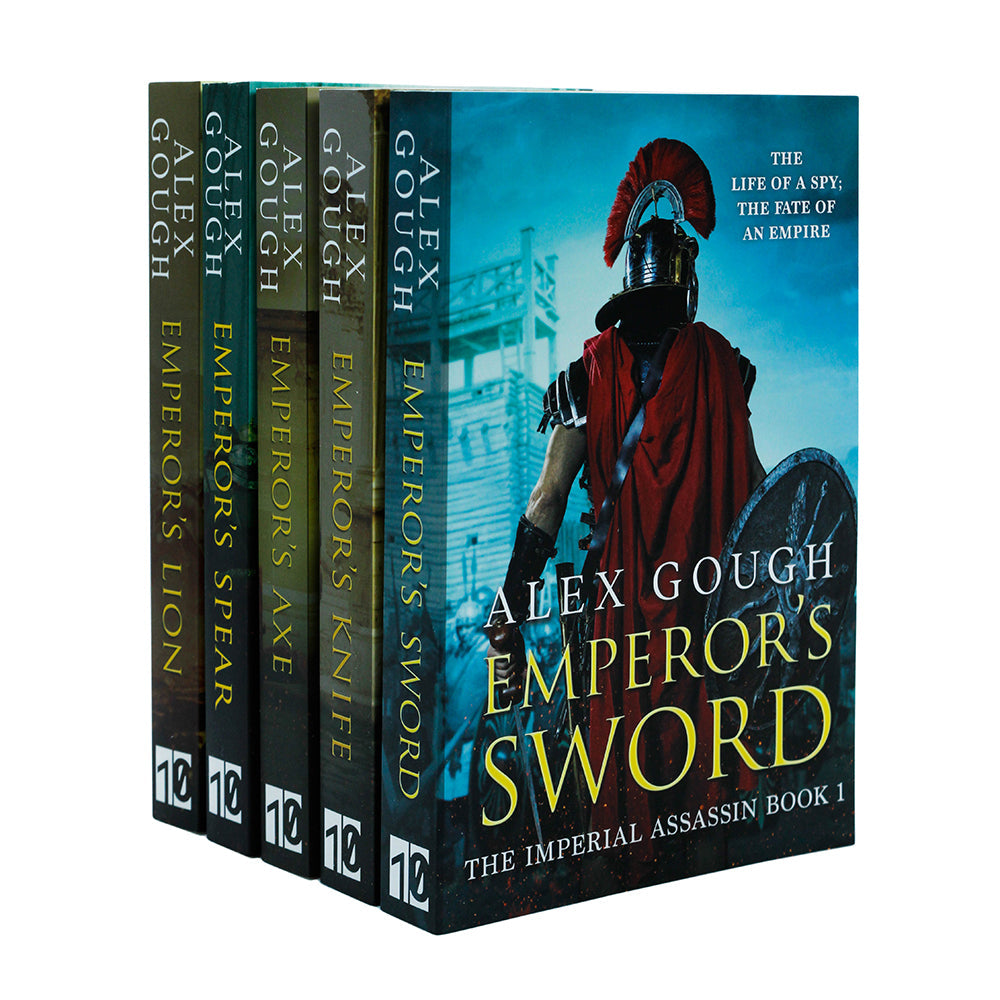 The Imperial Assassin 5 Books Collection by Alex Gough (Emperor's Lion, Emperor's Spear, Emperor's Sword, Emperor's Axe, Emperor's Knife)