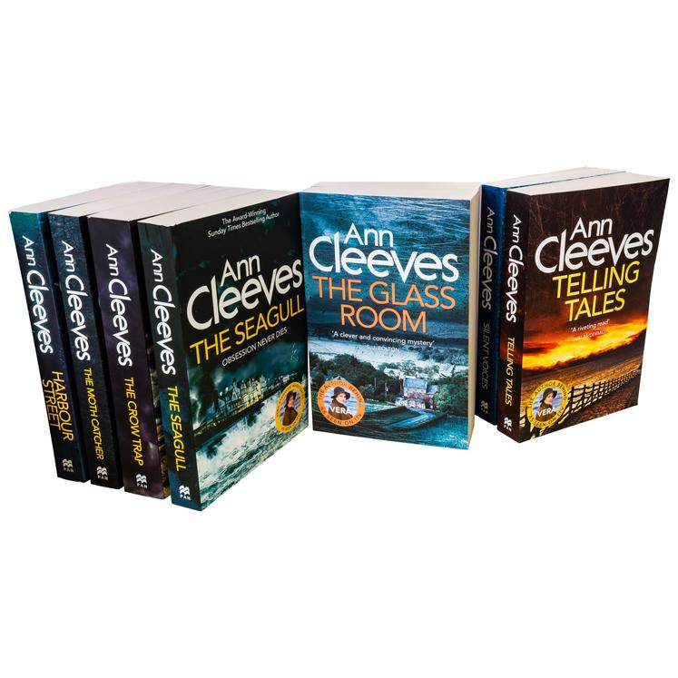 Ann Cleeves Shetland Series Collection 7 Books Set Cold Earth, Thin Air (1-7)