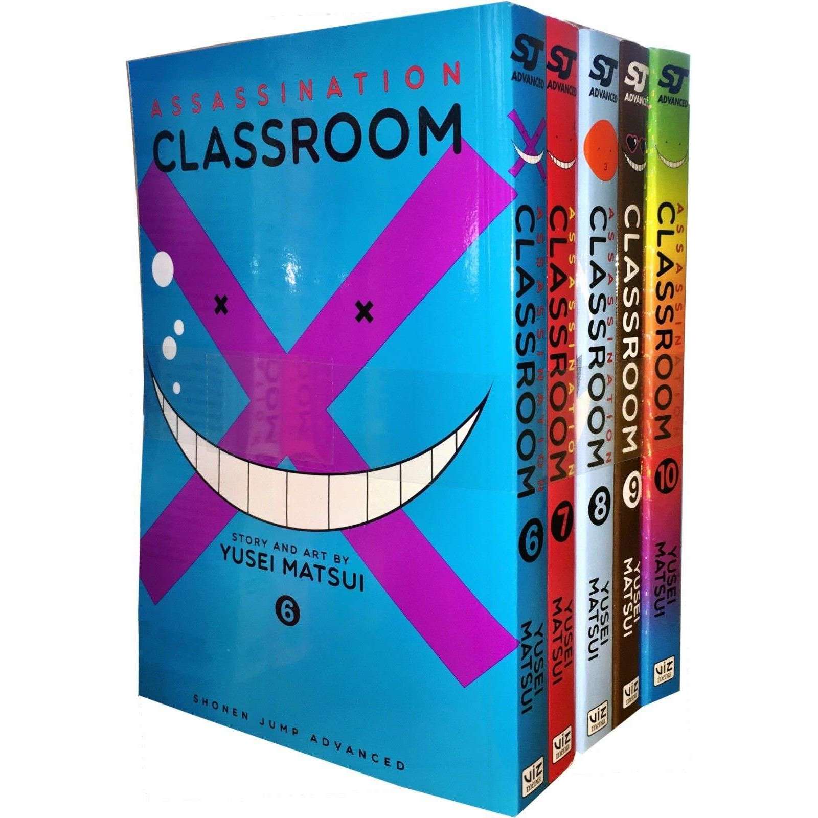 Assassination Classroom Vol 6-10 Collection 5 Books Set (Series 2) Yusei Matsui Manga Graphic Novel