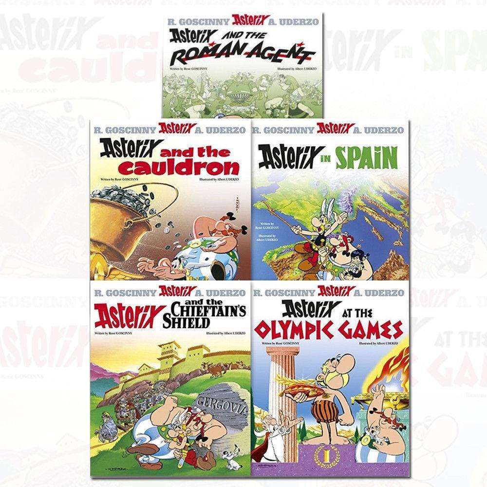 Asterix And The Roman Agent Series 3 Collection 5 Books Set (11-15)