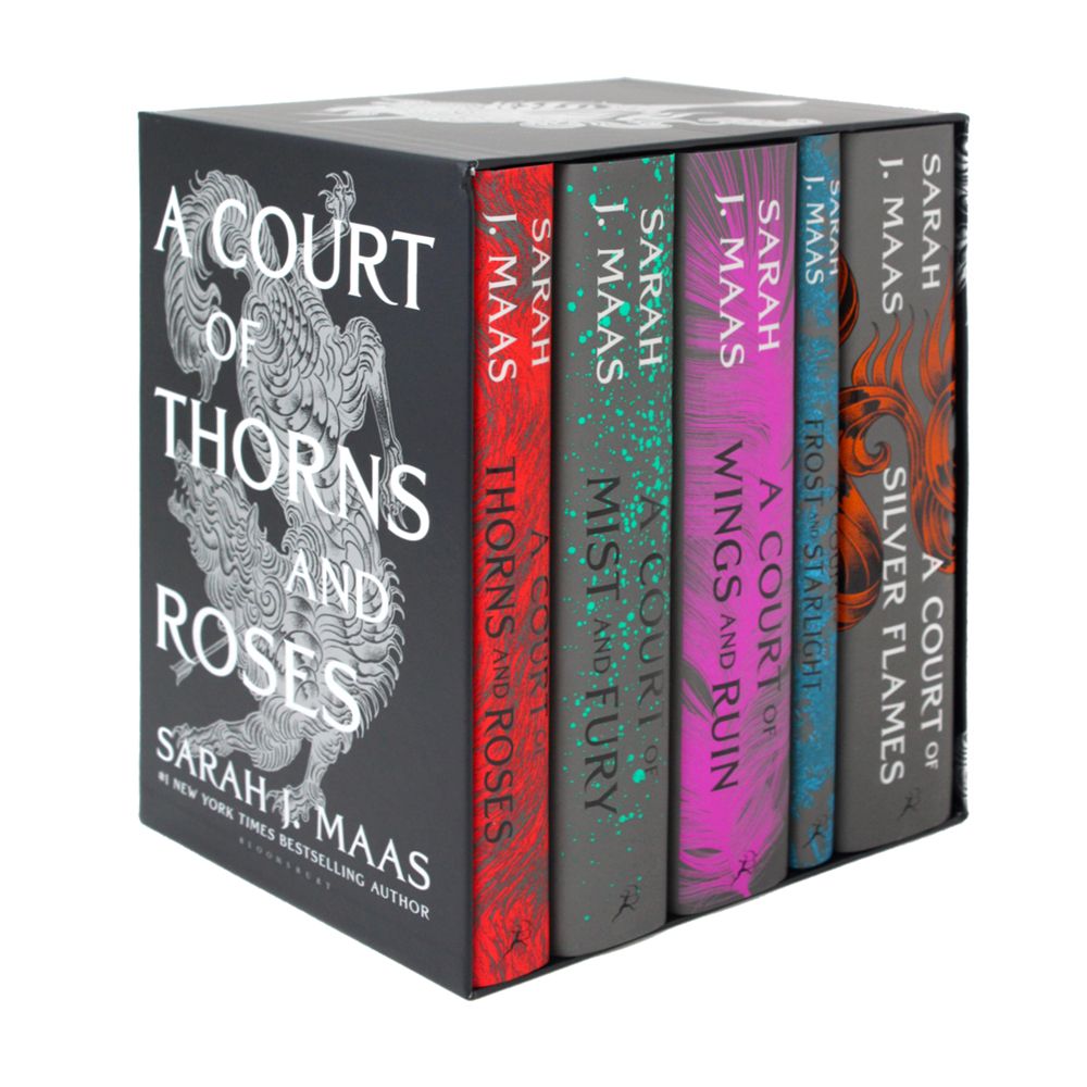 A Court of Thorns and Roses 5 Books Hardcover Box Set By Sarah J. Maas