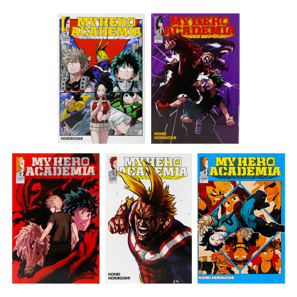 My Hero Academia Volume 08-12 Collection 5 Books Set By Kohei Horikoshi