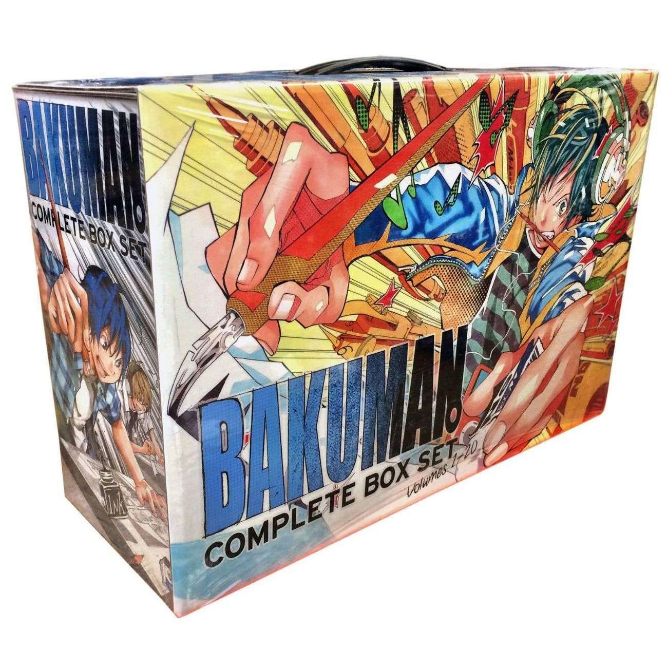 Bakuman Box Set Manga Volumes 1-20 Collection Pack, Double sided poster