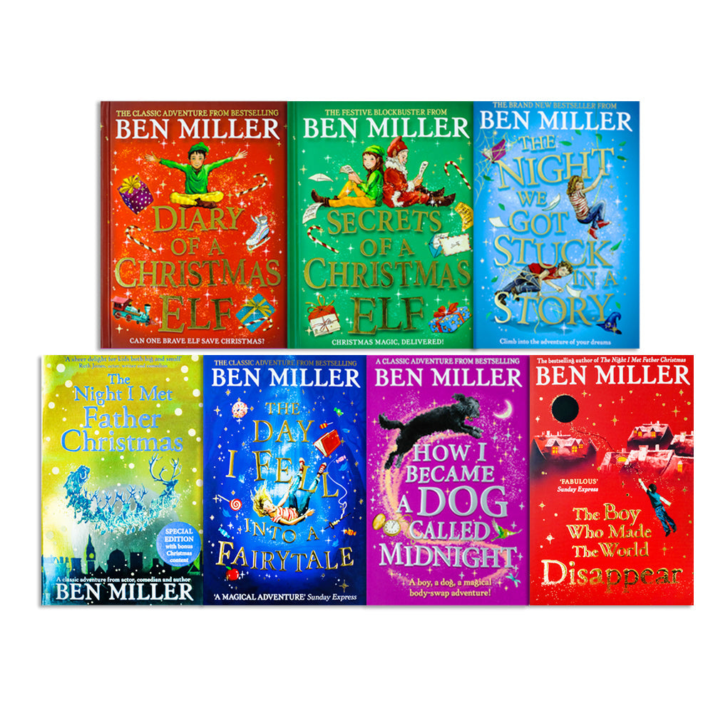 Ben Miller Christmas Adventure Series Collection 7 Books Set