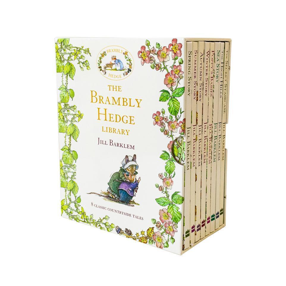 Brambly Hedge 8 Books Box Set by Jill Barklem – Hardback Children's Classics Full of Nature, Adventure, and Timeless Illustrated Tales!