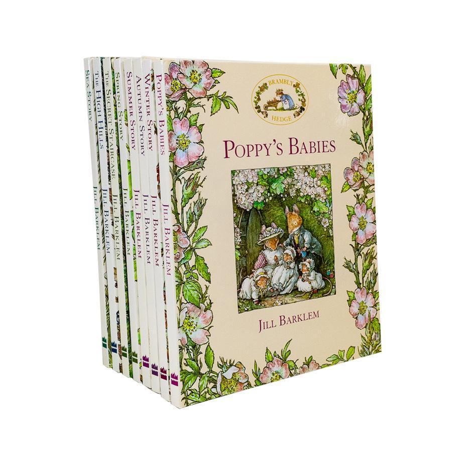 Brambly Hedge 8 Books Box Set by Jill Barklem – Hardback Children's Classics Full of Nature, Adventure, and Timeless Illustrated Tales!