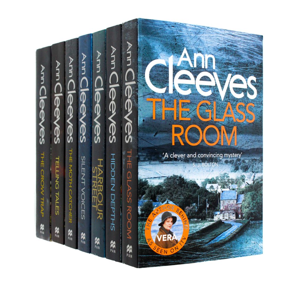 Ann Cleeves Vera Series Collection: 7 Books Set – Telling Tales & Classic Crime Mysteries