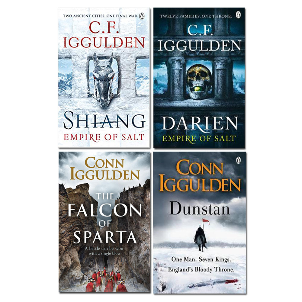 Conn Iggulden 4 Book Set Collection Inc Shiang, Darien...