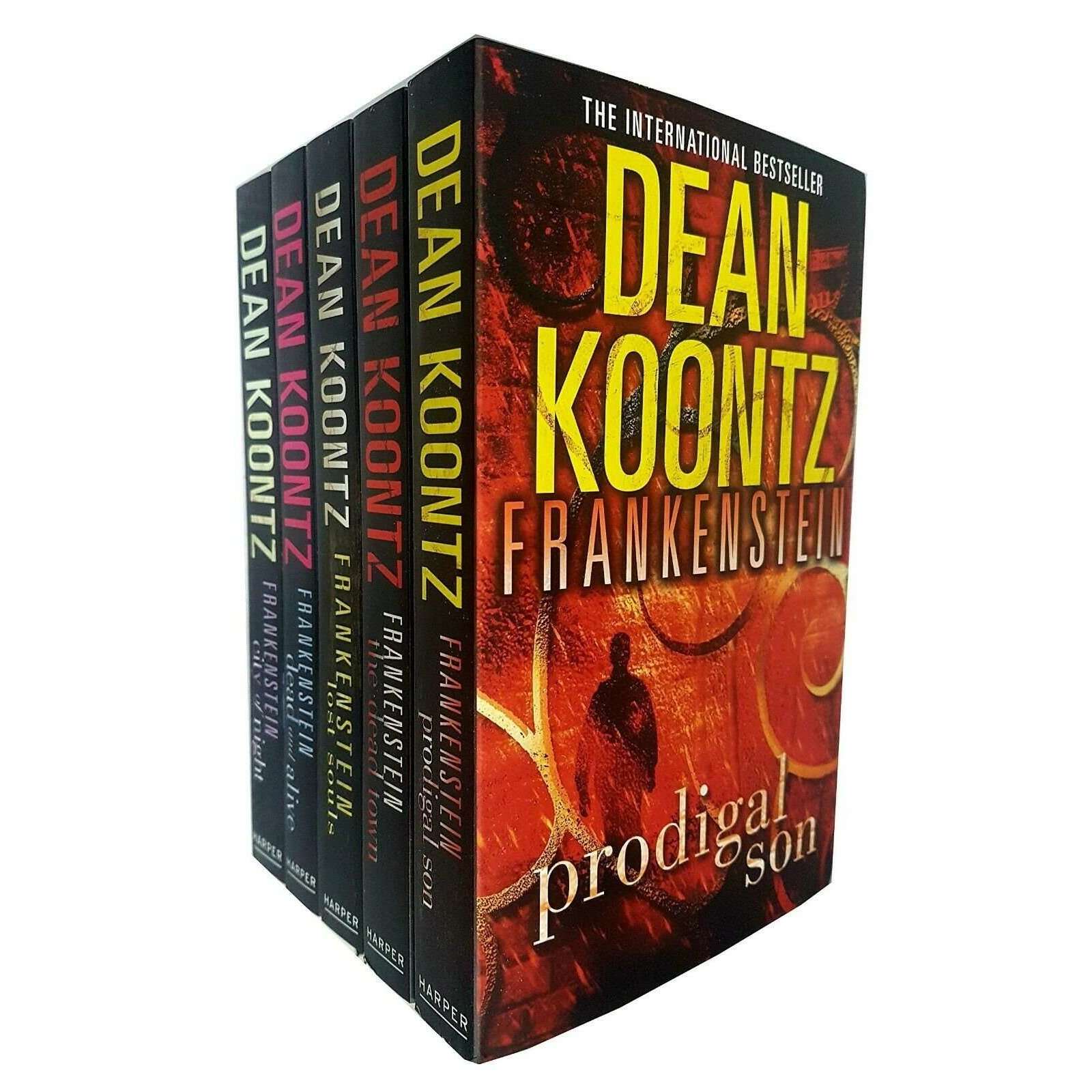 Dean Koontz Frankenstein Series Collection 5 Books Set Pack Inc Dead Town