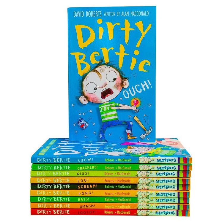 Dirty Bertie Collection 10 Books Set Pack (Series 2) By David Robert