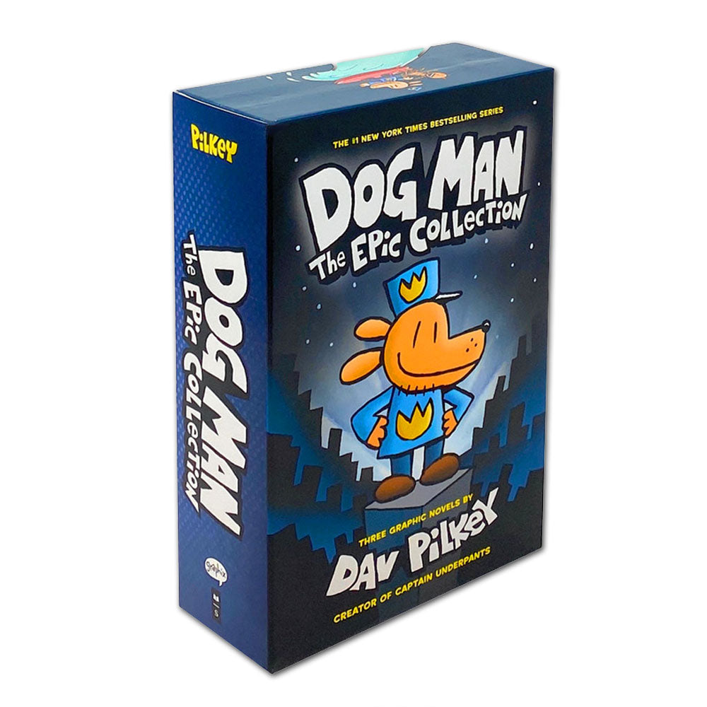 Dog Man The Epic Collection 3 Books Set (1-3) By Dav Pilkey