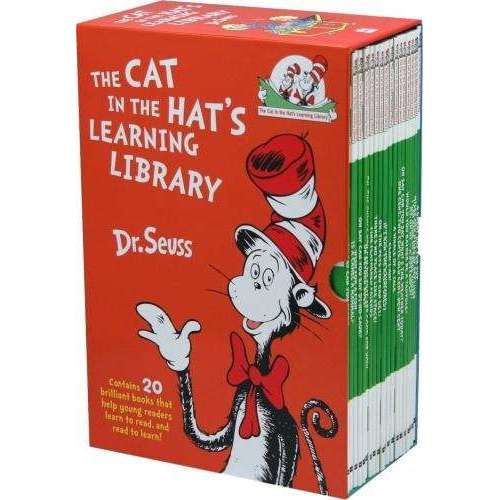 Dr. Seuss The Cat in the Hat’s Learning Library 20-Book Box Set | Educational Kids Books Collection