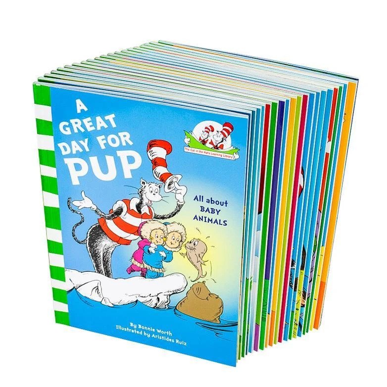 Dr. Seuss The Cat in the Hat’s Learning Library 20-Book Box Set | Educational Kids Books Collection