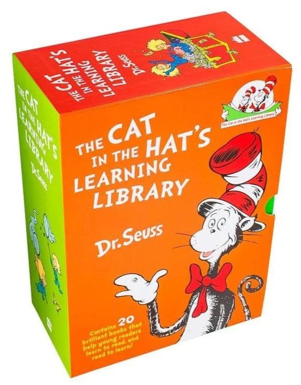 Dr. Seuss The Cat in the Hat’s Learning Library 20-Book Box Set | Educational Kids Books Collection