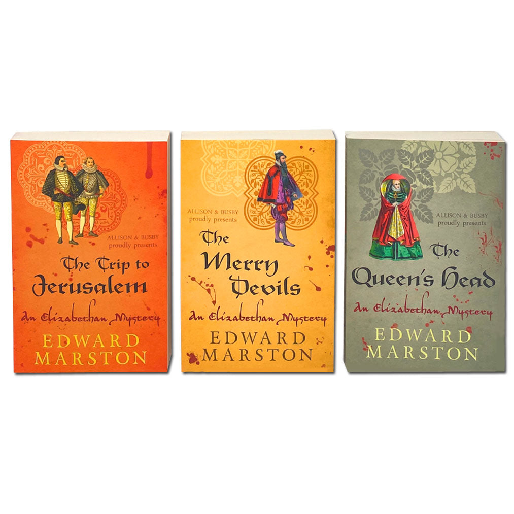 Edward Marston Nicholas Bracewell Series Collection 3 Books Set