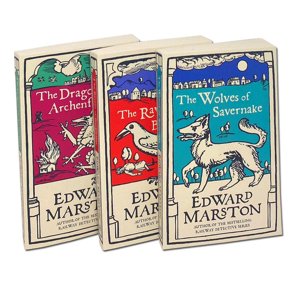 Railway Detective Series By Edward Marston 3 Books Set