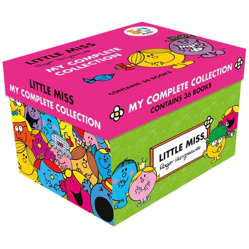 Little Miss Complete Collection by Roger Hargreaves – 36 Books! Classic Children’s Stories,Humor & Fun, Perfect for Family Reading & Early Readers!