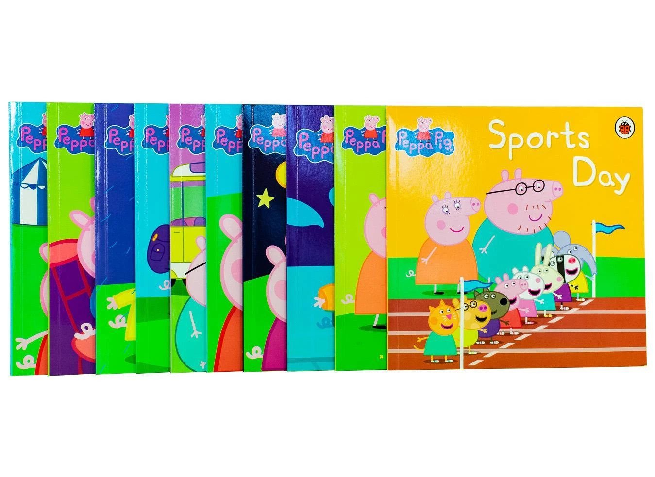 Peppa Pig Favourite Stories 10 Books Slipcase Collection Set Books for Children