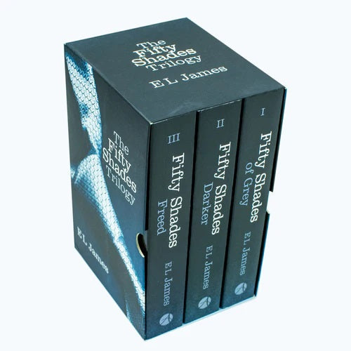 E L James Fifty Shades Movie Series 3 Books Collection Set (Fifty Shades of Grey, Fifty Shades Darker, Fifty Shades Freed)