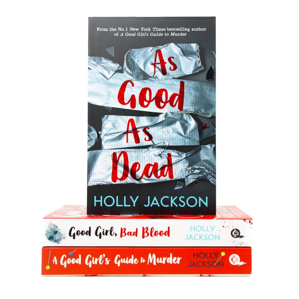 A Good Girl's Guide to Murder Series 3 Books Collection Set By Holly Jackson ( A Good Girl's Guide to Murder, Good Girl Bad Blood, As Good As Dead)