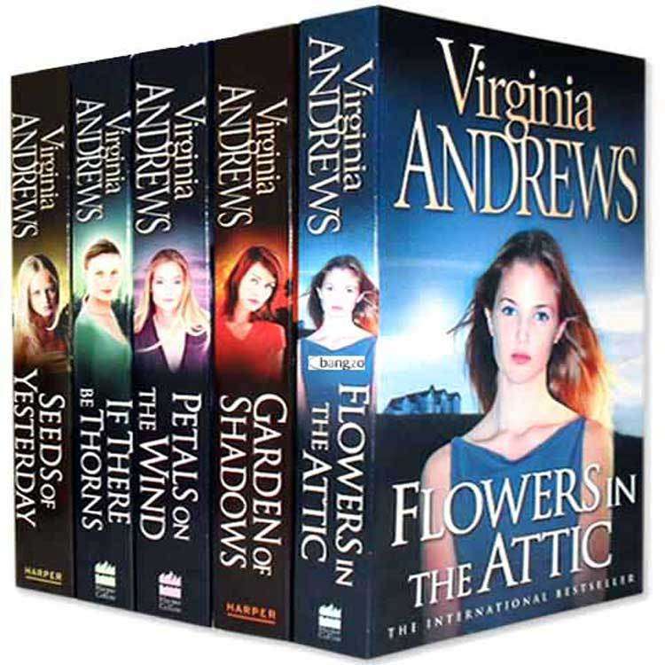 Flowers in the Attic Book by Virginia Andrews | Dollanganger Family Saga | 5-Book Classic Fiction Collection