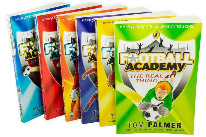 Football Academy Collection 6 Books Set (Striking Out, Reading The Game, The Real Thing, Boys United, Captain Fantastic, Free Kick)