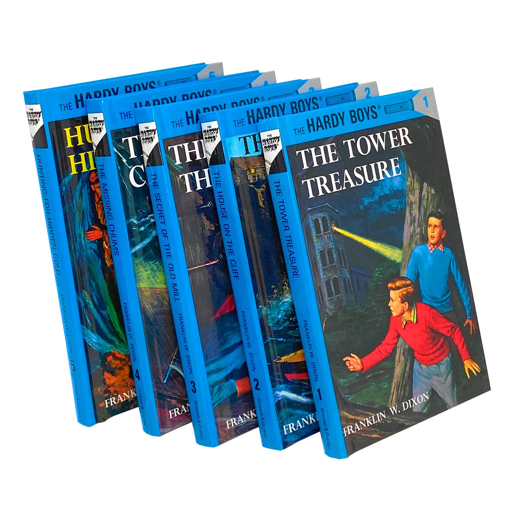 The Hardy Boys Starter Set 5 Books Box Collection By Franklin W. Dixon