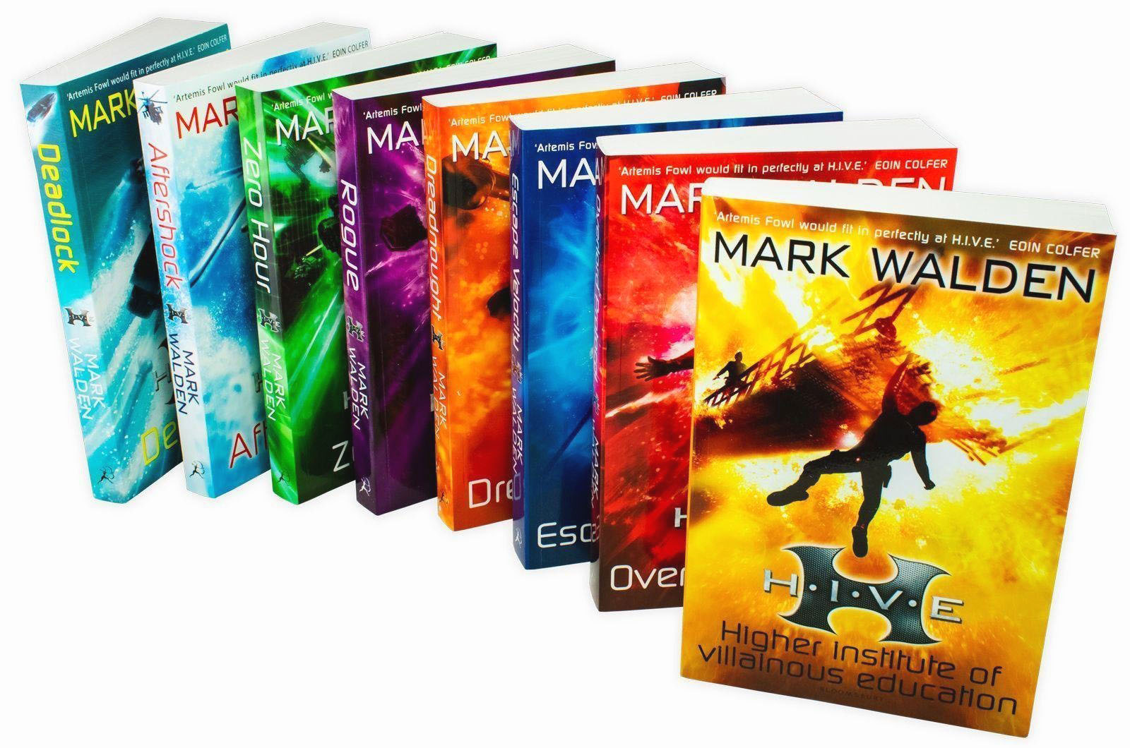 Mark Walden HIVE Collection 8 Books Set H.I.V.E Series - Deadlock, Aftershock