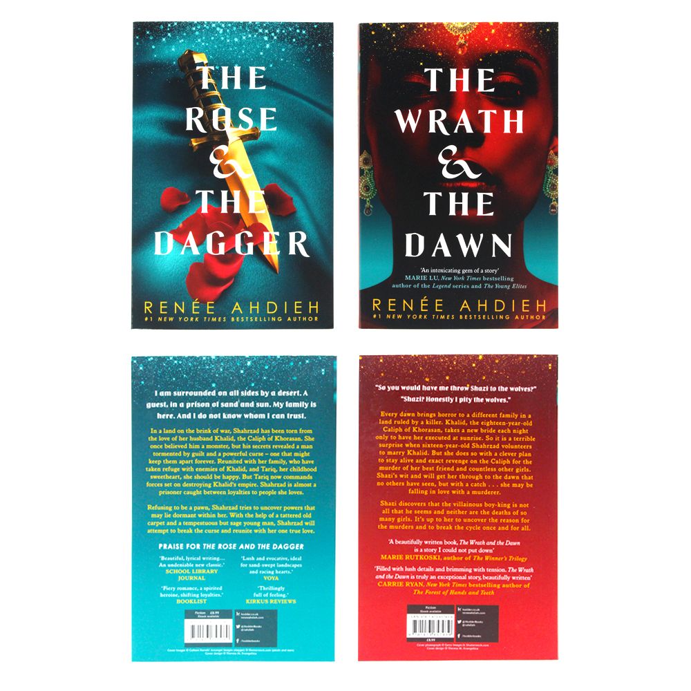 The Rose and the Dagger & The Wrath and the Dawn By Renée Ahdieh 2 Books Collection Set