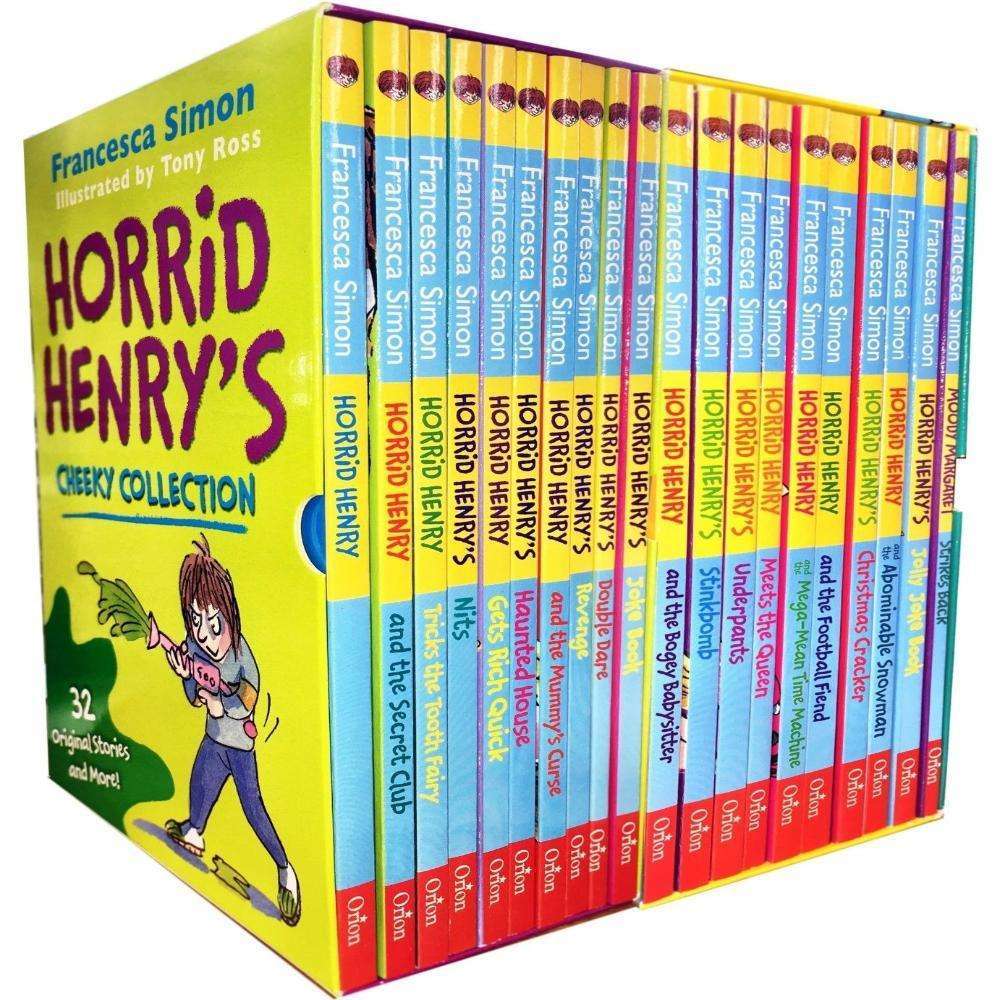 Horrid Henry Francesca Simon 20 Books Box Set Collection Pack Tony Ross