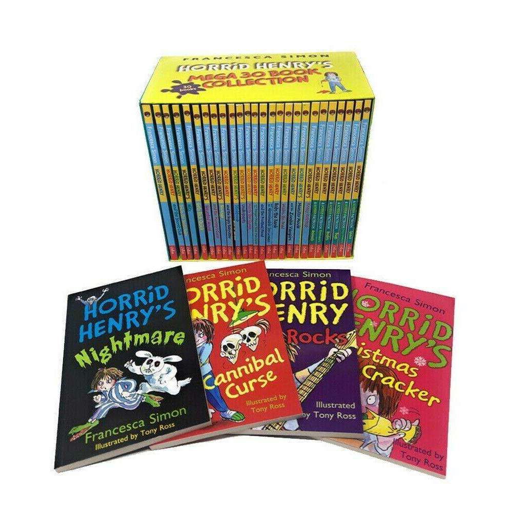 Horrid Henrys Mega 30 Books Collection Set By Francesca Simon