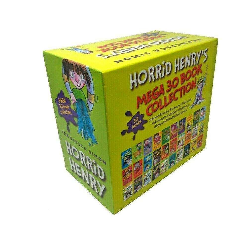 Horrid Henrys Mega 30 Books Collection Set By Francesca Simon