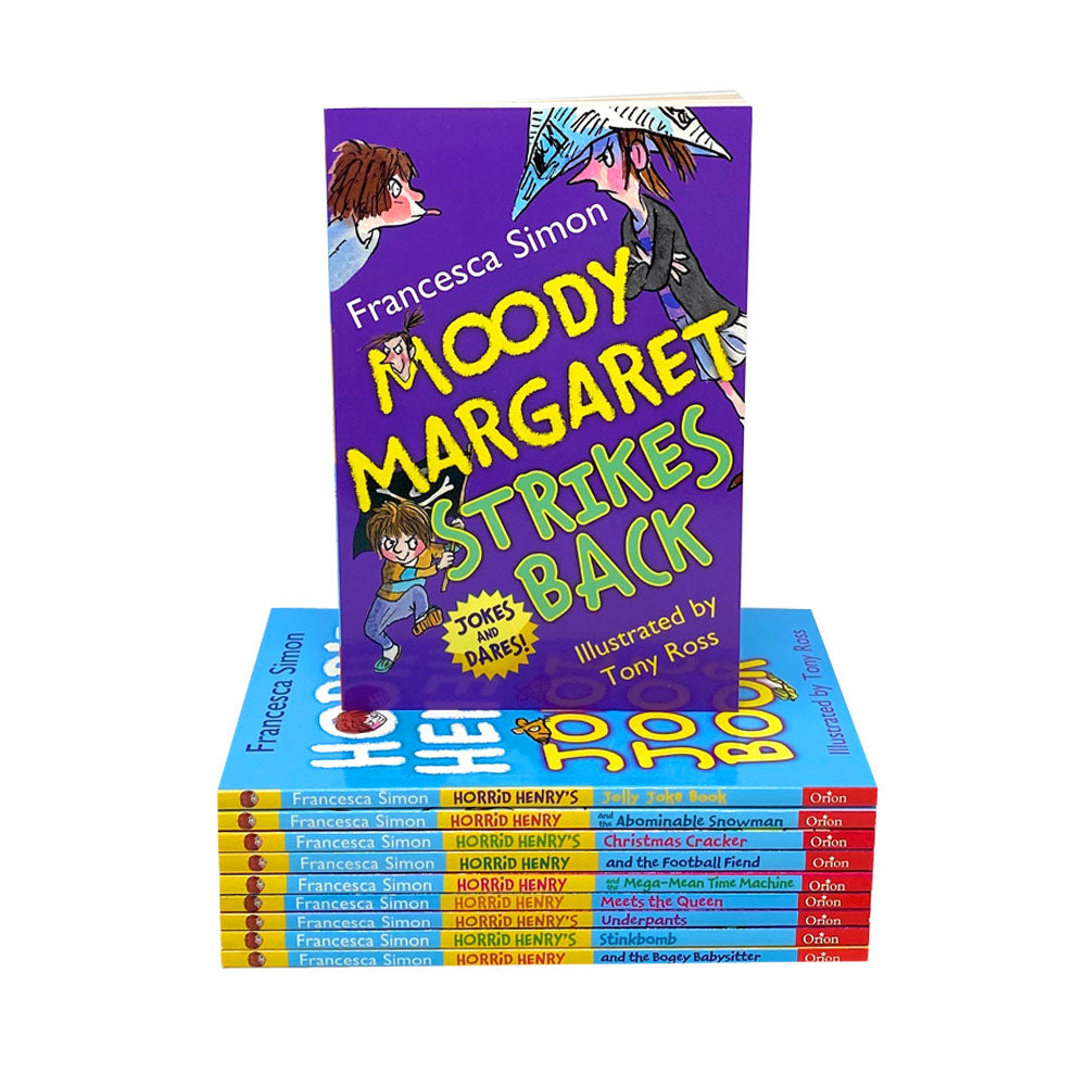 Horrid Henry's Mischievous Mayhem Collection 10 Books Box Set Children Pack