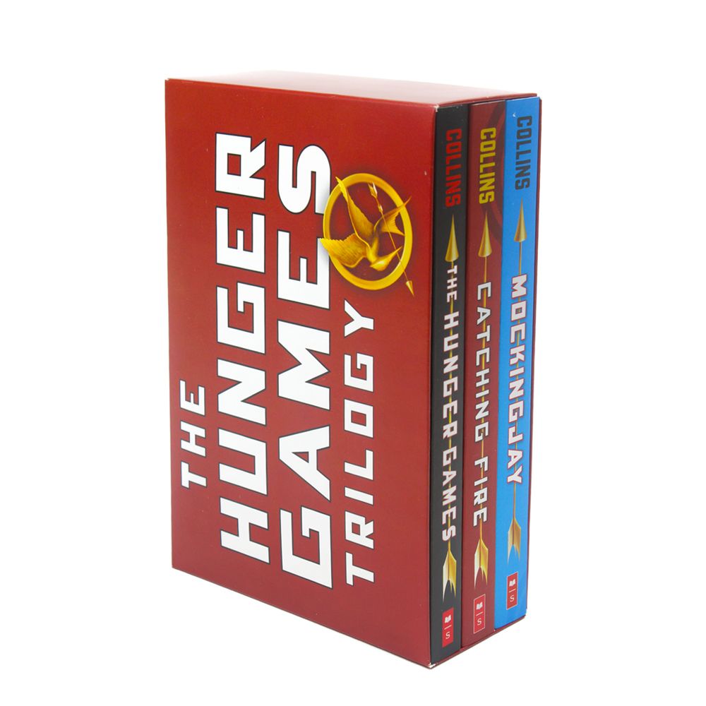 The Hunger Games 3 Books Set by Suzanne Collins, Catching Fire, Mockingjay...