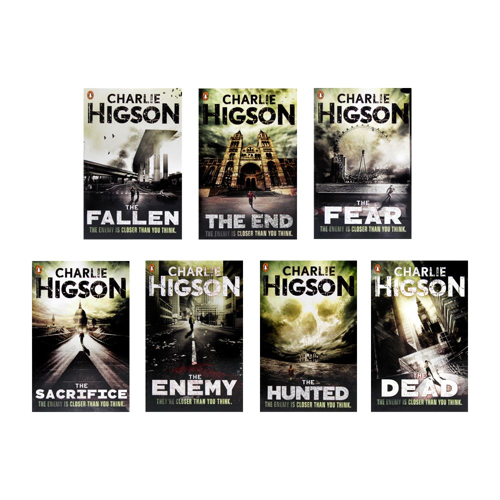 Charlie Higson The Enemy Series 7 Books Set Collection The End, The Hunted