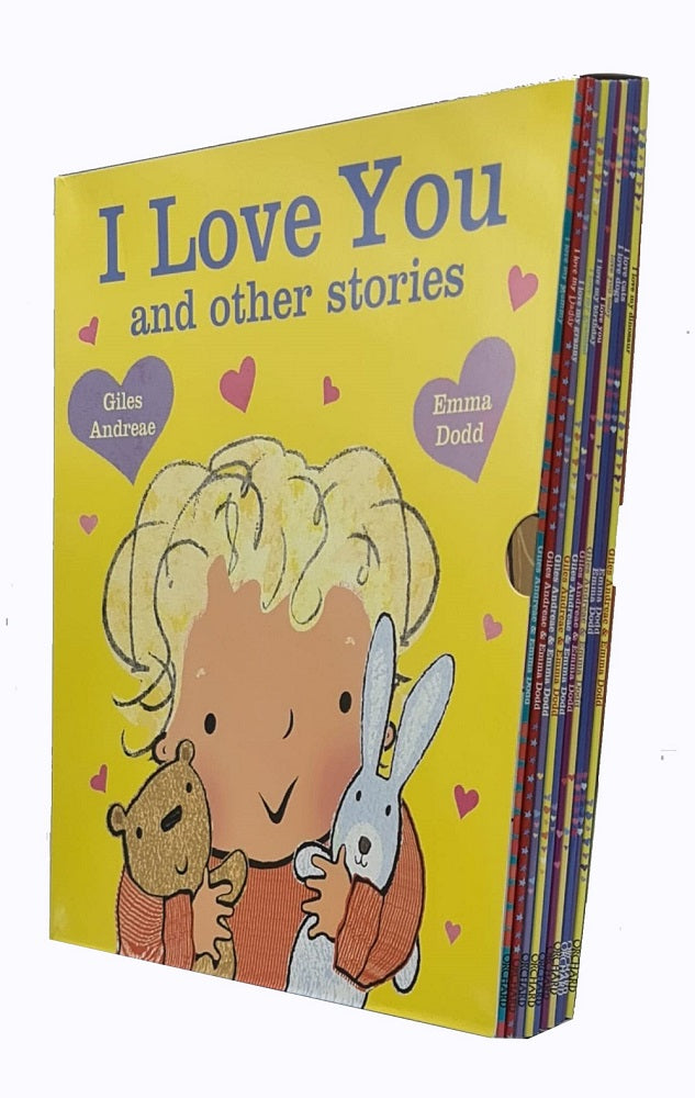 I Love You Mummy, Daddy, Grandad, Granny, Baby, cats , dogs 10 Books Set by Emma Dodd - Paperback Collection for 3-6 Years Old Friendship Readers